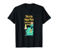 Introvert Home Dire This is My Happy Place T-Shirt