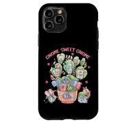 Introvert Home Sweet Cactus Home Graphic Women Funny GNOME Coque pour iPhone 11 Pro