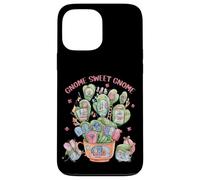 Introvert Home Sweet Cactus Home Graphic Women Funny GNOME Coque pour iPhone 13 Pro Max