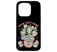 Introvert Home Sweet Cactus Home Graphic Women Funny GNOME Coque pour iPhone 15 Pro