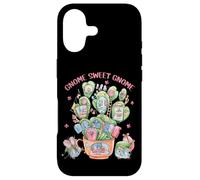 Introvert Home Sweet Cactus Home Graphic Women Funny GNOME Coque pour iPhone 17