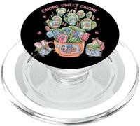 Introvert Home Sweet Cactus Home Graphic Women Funny GNOME PopSockets PopGrip pour MagSafe