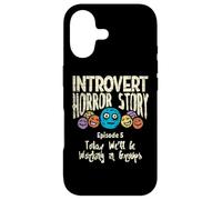 Introvert Horror Working-Group Timide Antisocial Back to School Coque pour iPhone 17