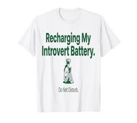 Introvert Social Battery Recharger My Introvert Battery Do T-Shirt