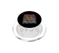 Introvert with Extrovert Problems Ambiance Sociale PopSockets PopGrip pour MagSafe