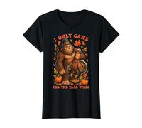 Introverti Bigfoot Thanksgiving, Je suis Venu pour Les T-Shirt Graphique avec Valeur