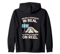 Introverti dans la Vie réelle, extraverti de manière Sweat à Capuche