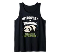 Introverti en Formation Panda Paresseux Mignon Ne Pas Débardeur