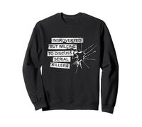 Introverti mais disposé à discuter du Crime véritable des tueurs en série Sweatshirt