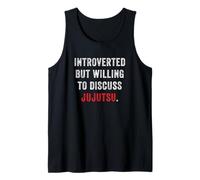 Introverti mais prêt à discuter du Jujutsu drôle Antisocial Débardeur