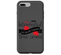 Introverti mais prêt à discuter du vrai crime Coque pour iPhone 7 Plus/8 Plus