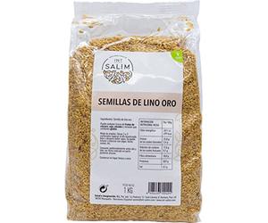 INTSALIM SEMILLAS DE LINO DORADO 1kg. - peut être utilisé régulièrement selon les besoins individuels, produit multifonction à large champ d’application, poids 1 kg et facilite la prise en charge de v