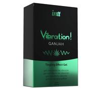INTT - Gel vibrant à effet picotant aux graines de chanvre 15 ml