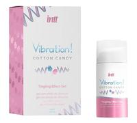 INTT - GEL VIBRATEUR LIQUIDE DE BARBE À PAPA STIMULANT INTIME 15 ML