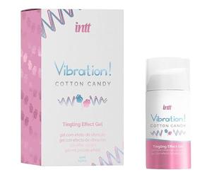INTT - GEL VIBRATEUR LIQUIDE DE BARBE À PAPA STIMULANT INTIME 15 ML