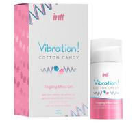 Intt Gel stimulant Vibration! Barbe à papa multicolore 15 ml
