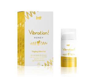 INTT - Vibration ! Honey Tingling Gel - Gel intime au goût de miel