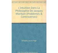 Intuition dans la philosophie de Jacques Maritain