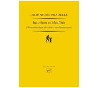 Intuition Et Idéalités - Phénoménologie Des Objets Mathématiques