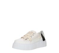 INUIKII Baskets basses 'Matilda' noir / blanc / blanc cassé, Taille 39