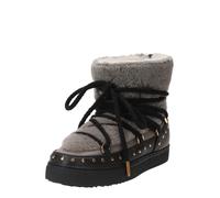 INUIKII Boots 'CURLY ROCK' brun foncé / taupe / noir, Taille 37