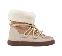 Inuikii - Bottes de neige en cuir beige Classic High - Femme - Chaussures - Beige - Taille: 38 EU