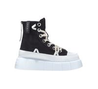Inuikii - Matilda Canvas High - Femme - Chaussures - Noir - Taille: 38 EU