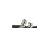 INUIKII Pantoletten FRINGES JEANS noir | 39