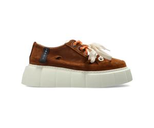 Inuikii - Platform Baskets Matilda - Femme - Chaussures - Brun - Taille: 40 EU