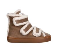 Inuikii - Shearling Velcro High - Femme - Chaussures - Beige - Taille: 36 EU
