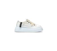 Inuikii - Matilda Canvas Low White Chaussures - Femme - Chaussures - Beige - Taille: 40 EU
