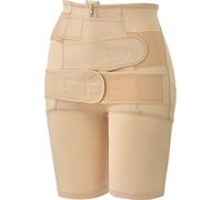 Inujirushihonpo tenailles de réforme Corail ceinturent la Ceinture pelvienne mère Post-Partum combinée de Tout-en-Un Ceinture L Beige G4508