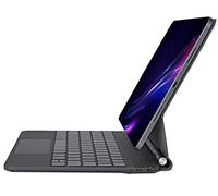 InUnion Clavier magique pour iPad Pro 11 et Air 11" (M2,2024/M3,2025) et iPad Air 11" 5e et 4e générations, étui magnétique avec pavé tactile multi-touch pour iPad Pro 11" 1ère/2e/3e/4e génération,