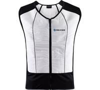 Inuteq Bodycool Hybrid 2in1, veste de refroidissement L Blanc/Noir Blanc/Noir