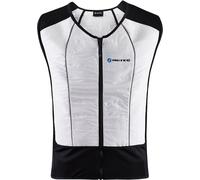 INUTEQ Bodycool Hybrid - Gilet de refroidissement 2 en 1 - Fonctionne avec de l'eau - Léger - Jusqu'à 8 heures de refroidissement - Blanc / Noir - Taille M