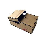 Inutile Bo?Te Diy Kit Inutile Machine Cadeau D'anniversaire Jouets G adget Amusant Bureau Maison Bureau Decor, Noir
