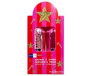 Inuwet Duo Deluxe Métal Baume à Lèvres Parfumés Stars 2 x 3,5 g