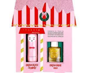 Inuwet Mini Maison Juliette Coffret Baume Fraise & Vernis Papaye