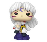 Inuyasha pop Plus d'animation vinyle Figure Sesshomaru (assise) 9 cm Funko