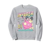 Invader Zim 01 World Domination Zim & Gir Racing Over Pig Sweatshirt
