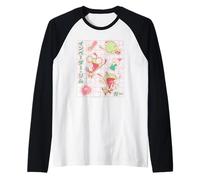 Invader Zim Gir Hearts Candy Japanese Kawaii Aesthetic Manche Raglan