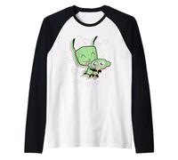 Invader Zim Gir Hugging Plush Manche Raglan