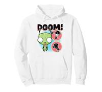 Invader Zim Gir in Dog Suit Doom Piggy Robot Circles Sweat à Capuche