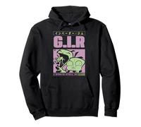Invader Zim GIR Poses Pastel Vintage Cartoon Sweat à Capuche