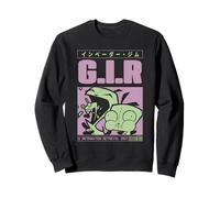 Invader Zim GIR Poses Pastel Vintage Cartoon Sweatshirt