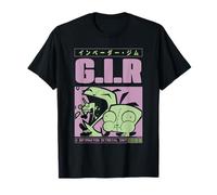 Invader Zim GIR Poses Pastel Vintage Cartoon T-Shirt