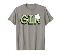 Invader Zim Gir Robot Head Modern Minimalist T-Shirt