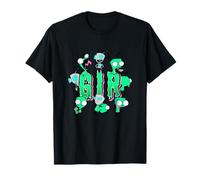Invader Zim Gir Text Design Slime Letters Funny Faces T-Shirt