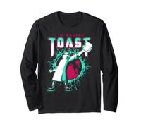 Invader Zim I'm Making Toast Professor Membrane Metal Style Manche Longue