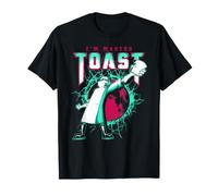 Invader Zim I'm Making Toast Professor Membrane Metal Style T-Shirt